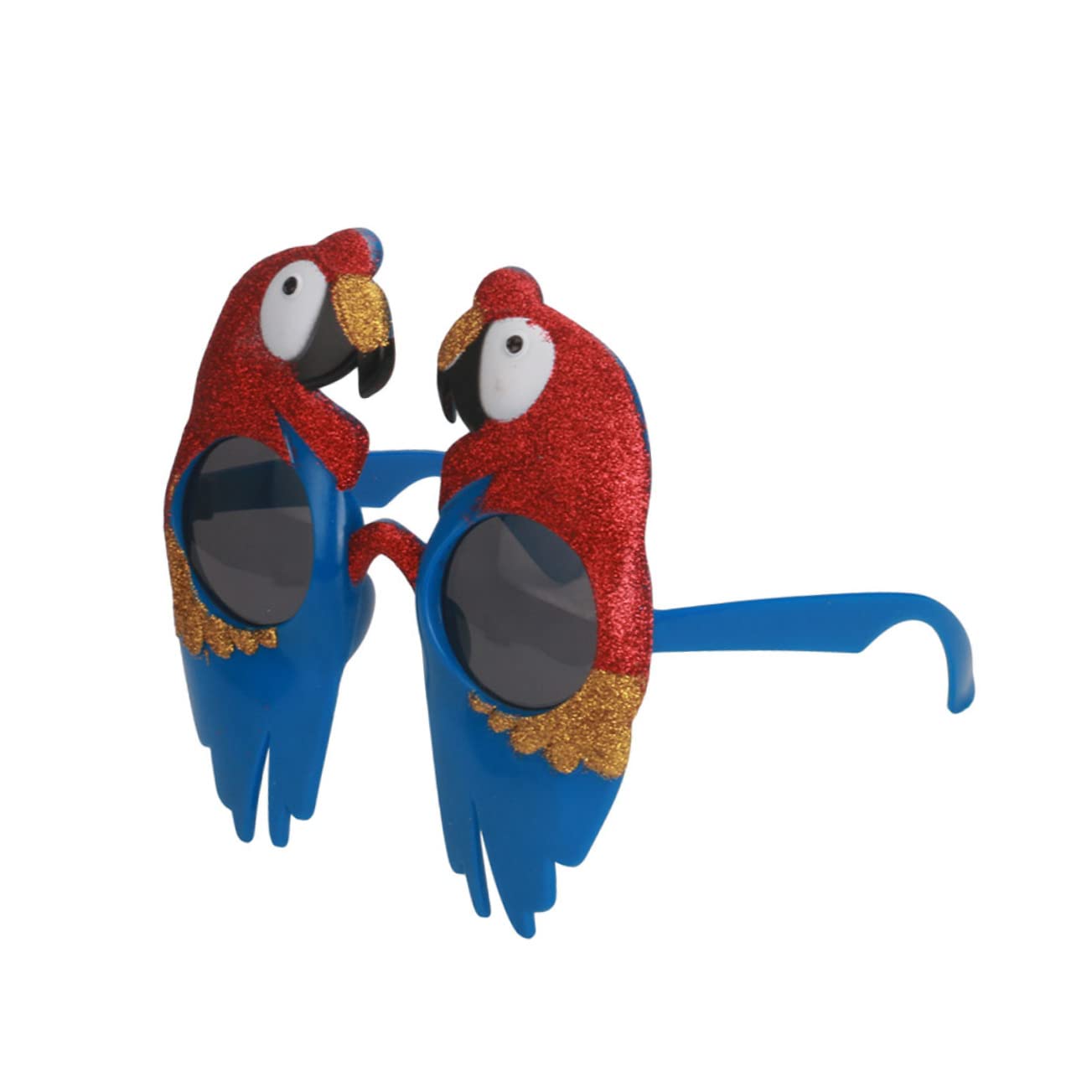 SHOWERORO Unique Shape Party Eyeglasses 2pcs Funny Glasses for Rave Goggles Costumes