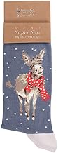 Wrendale Designs All Wrapped Up' Donkey Men's Sock