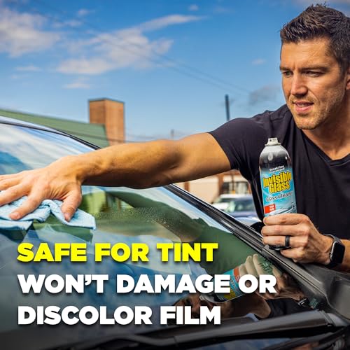 image for Invisible Glass 91164-6PK Premium Aerosol Glass Cleaner Spray for Car 