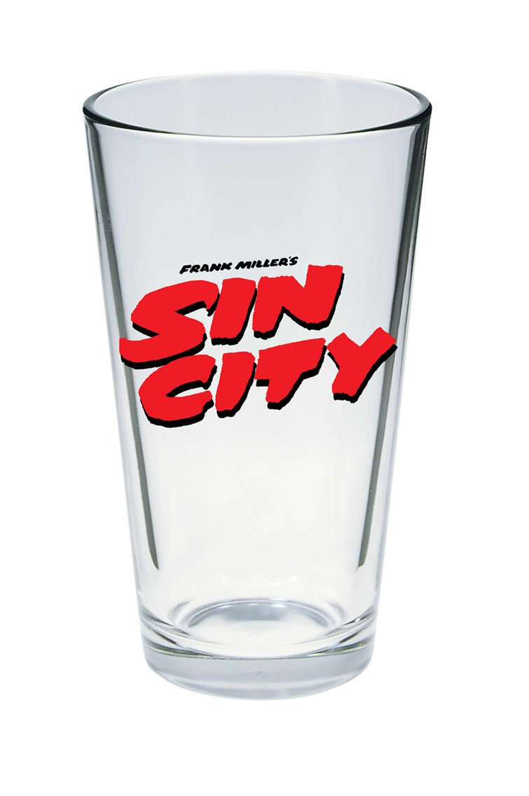 Verre Sin City Logo Pinte de qualité supérieure aux finitions soignées