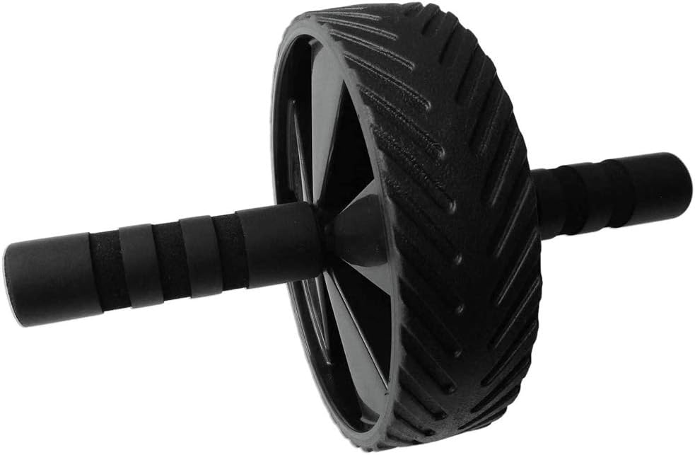 Wheel Ab Exerciser- Abdominal Rollout Equipment with Anti Slip Grips and Wheels