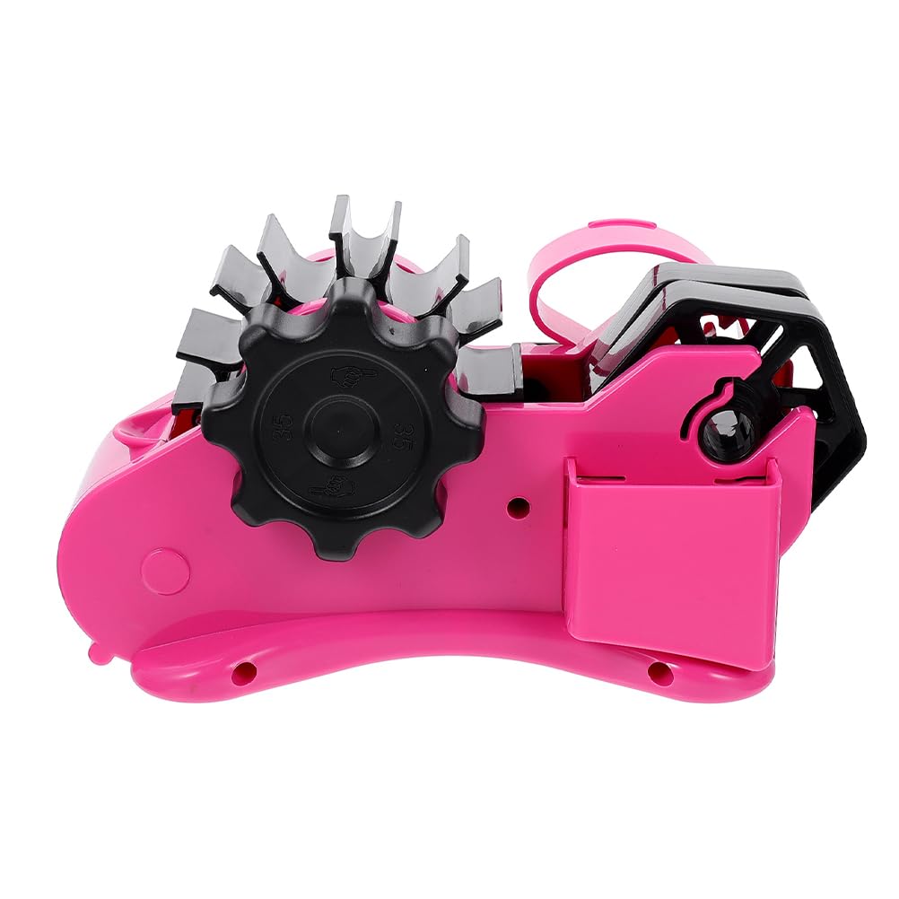 Mipcase Dispenser Per Nastro Adesivo Tavolo Dispenser Semiautomatico Per e Sigillatura Con Supporto e Rotolo Adesivo Per Ufficio e Lavori Artigianali