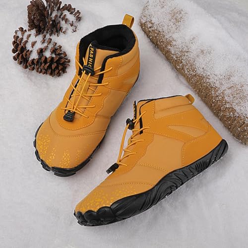 Grounded Winter Footwear For Women,Winter Footwear Barefoot Womens Boots Men,Warm Non-Slip Waterproof Barefoot Shoes4