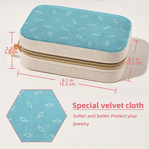 Organiseur bijoux de voyage rigide pour protéger boucles et bagues - 6
