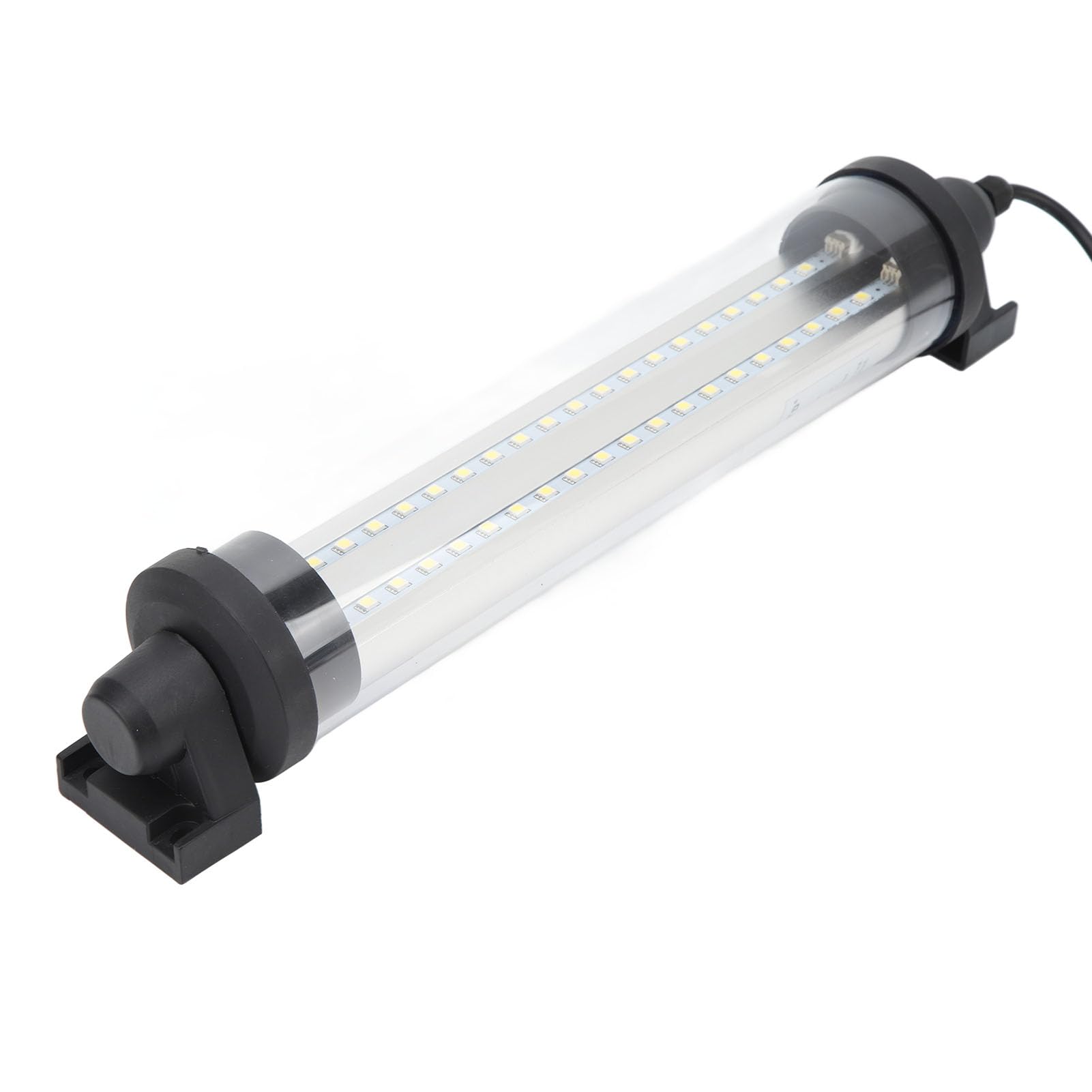 Garosa Luce da Lavoro LED a Macchina 2400lm 6000K IP67 Impermeabile a Prova di Polvere con Manopola Regolabile 360° e Batteria di Emergenza per Officina CNC Garage