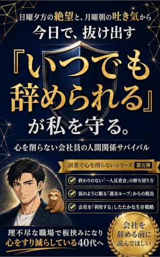 「いつでも辞められる」が私を守る。: 心を削らない会社員の人間関係サバイバル 心を削らない副業シリーズ