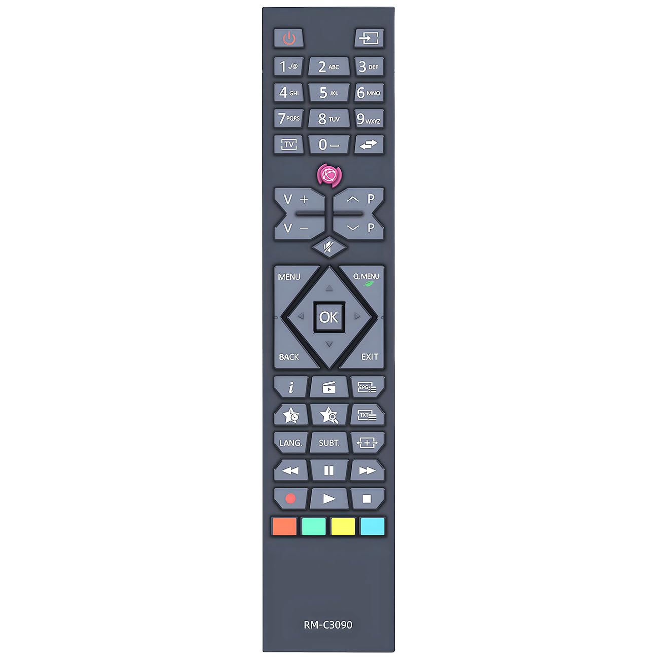 Effireli RM-C3195 Replacement Remote Control