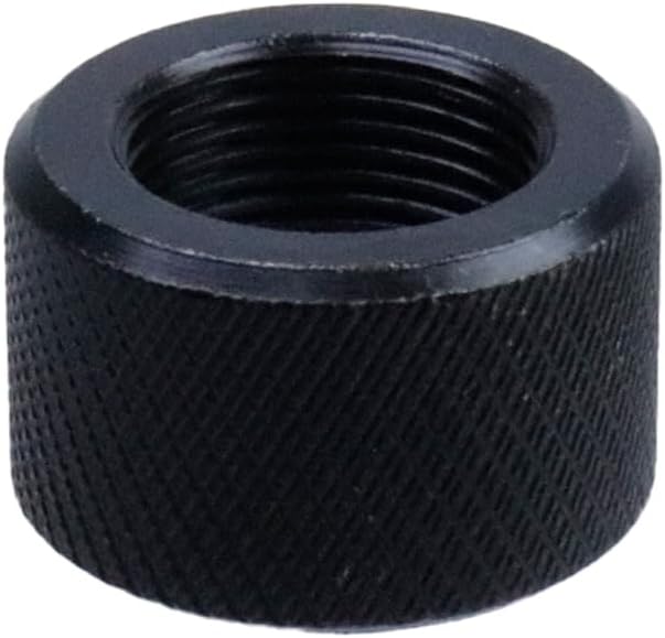 2 Pack Thread Protector, 5/8 inch x24 Steel Thread Tube Adapters