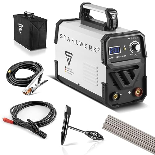 STAHLWERK ARC 200 ST IGBT - máquina de soldar DC MMA Lift-TIG/soldadura de electrodos con...