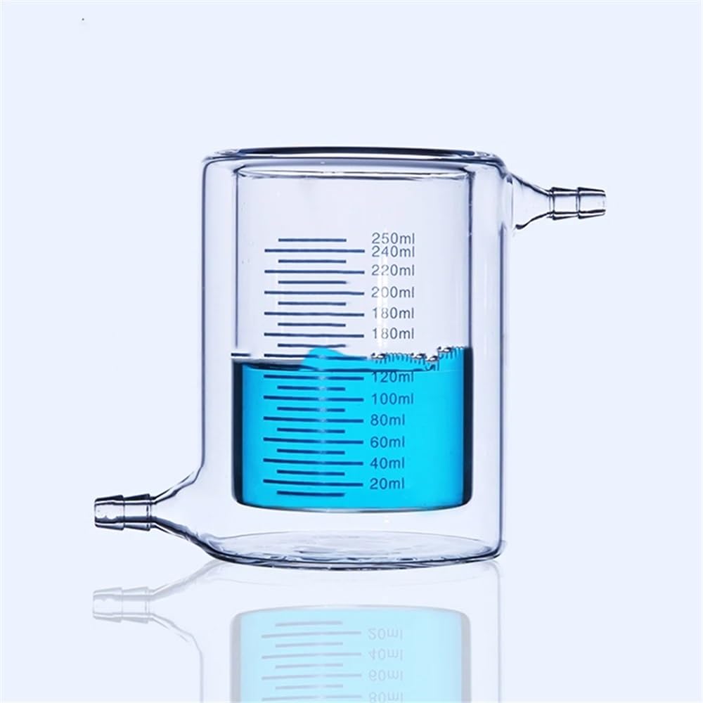 Zlewka laboratoryjna ze szkła borokrzemowego, Lab Glass Jacket Beaker 50-1000ml(50ml)