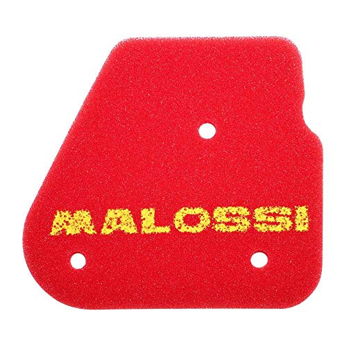 MOUSSE FILTRE A AIR SCOOT MALOSSI POUR MBK 50 NITRO, OVETTO-YAMAHA 50 AEROX, NEOS-MALAGUTI 50 F10, F12, F15 ROUGE