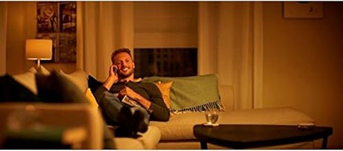 Miniatura 2 de Bombilla A19 esmerilada sin parpadeo, efecto de brillo cálido regulable, 800 lúmenes, 2700-2200K, 8.8W = 60W, base E26, paquete de 6