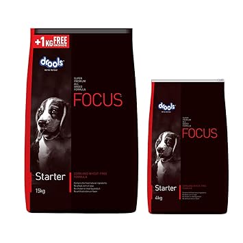 Drools Focus Starter Super Dog Food - Mega Pack 20 Kg