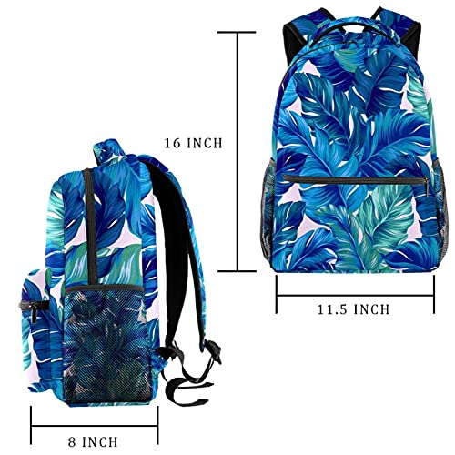 Sac à dos de voyage étanche feuilles de palmier anti fuite eau - 2
