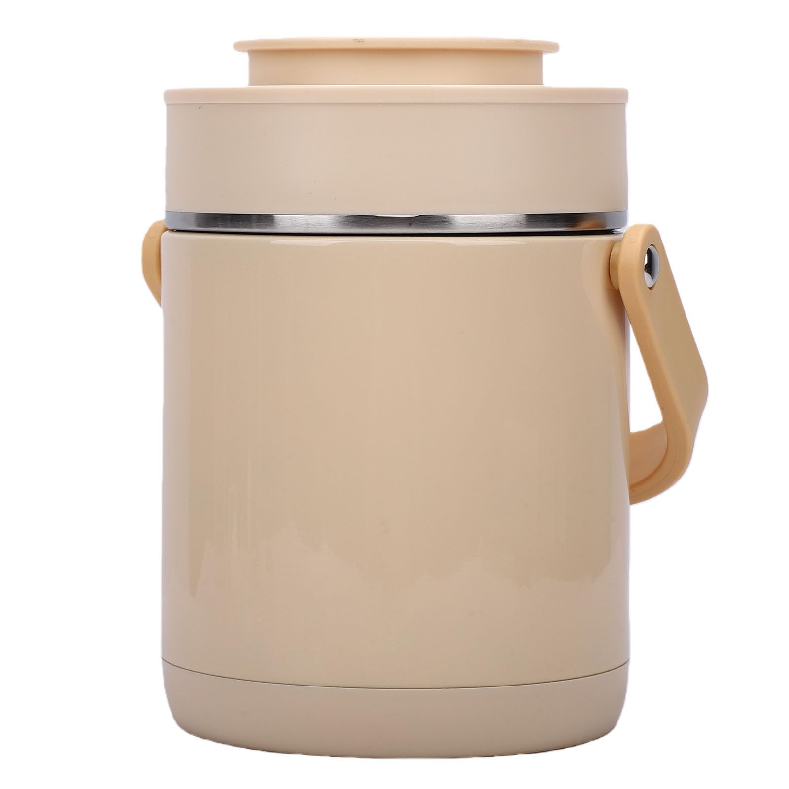 Acouto Lunch Box Elettrico Lunch Box Elettrico da 1,6 Litri, Scaldavivande Riscaldato in Acciaio Inossidabile per Ufficio Domestico, Scaldavivande Portatile, Cuoce Il Cibo Fino a 158F Rapidamente,