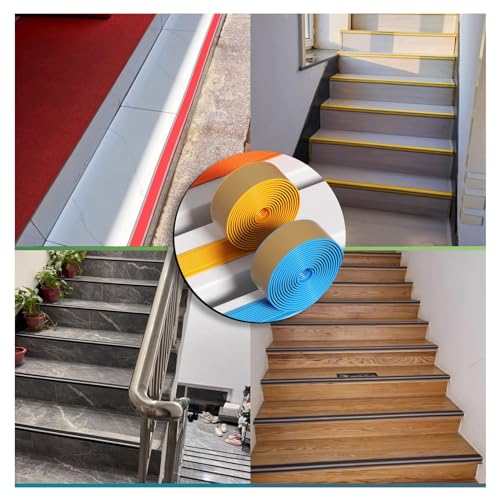 Nez en vinyle de marche antidérapant avec bordure en L pour sécuriser les escaliers