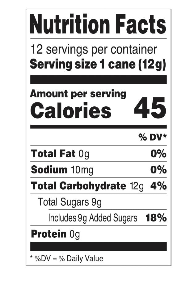 Miniatura 2 de Spangler Hawaiian Punch - Bastones de caramelo de 12 quilates, caja de 5.3 onzas, exprimidor de bayas de limón, rojo jugoso y bastón de caramelo con