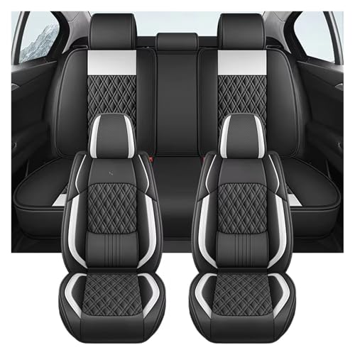 Housses de siège auto Kia Stonic 2025 : coussin de protection blanc 5 pièces
