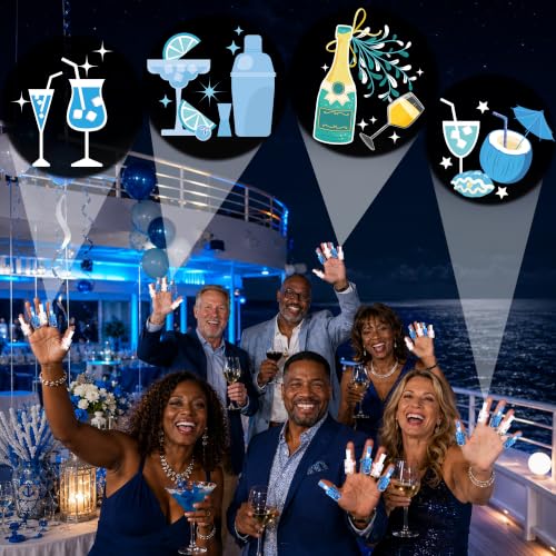 Mikulala 36 Pack Last Toast on the Coast Party Favors LED Finger Lights by Mikulala - Used condition - Image 6
