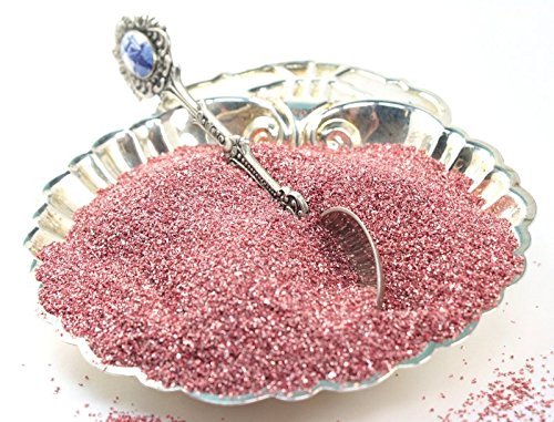 Sea Shell Imported German Glass Glitter - 1 Ounce Jar - Fine 90 Grit (Most Popular Grain Size) Sparkly Glass Glitter - 311-9-226 #TOP24