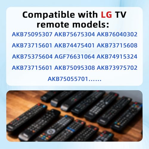 Image of Universal for LG TV Remote Control Replacement for All LG Smart TV with Netflix Quick Button