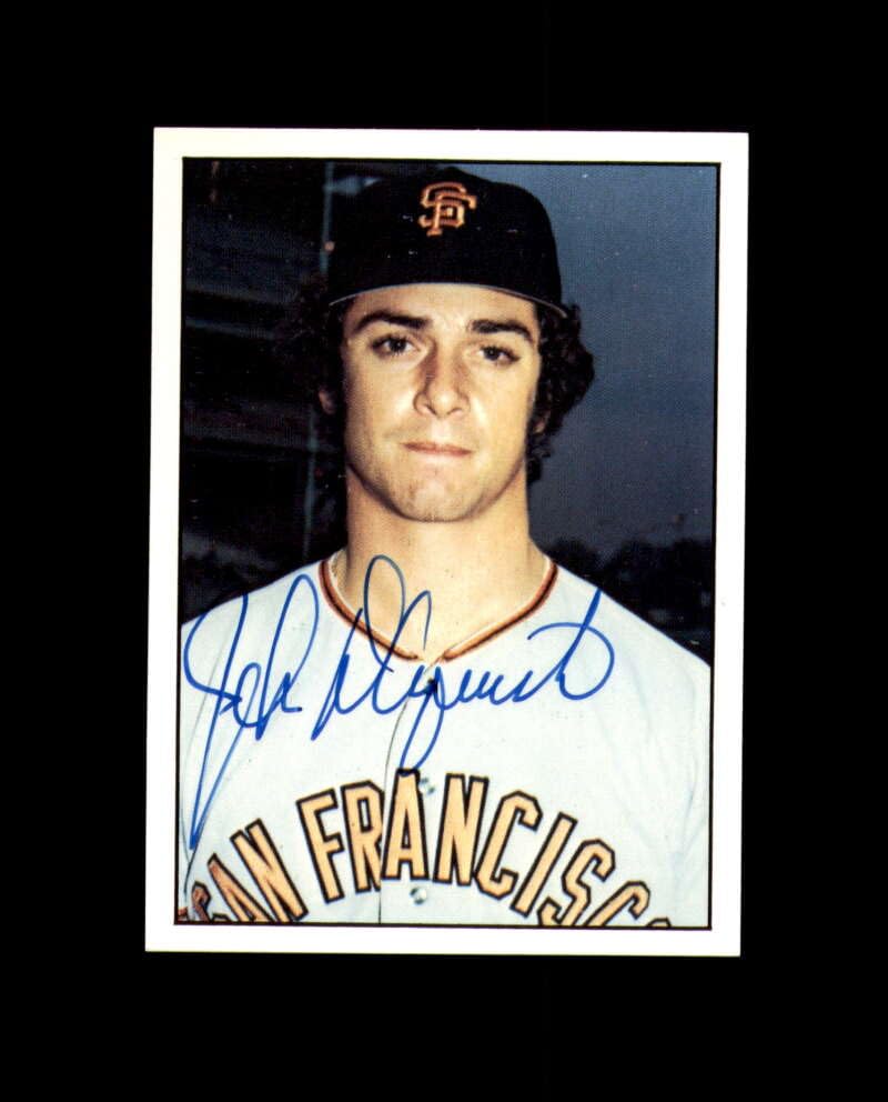 John D'Acquisto Signed 1975 SSPC San Francisco Giants Autograph