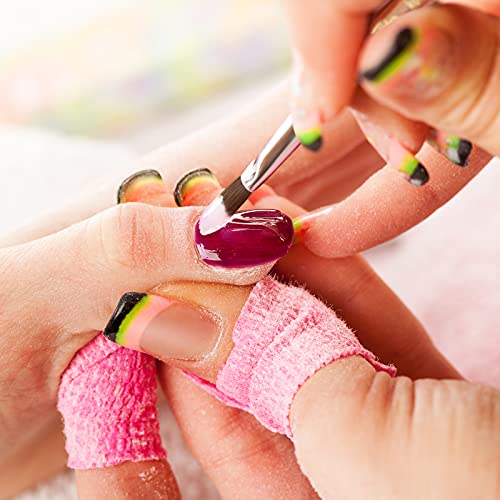 Yolife Acrylic Nail Art Brush Size 8, 100% Pure Kolinsky Sable Acrylic Nail Brush Set With Oval Crimped Red Wooden Handle Professional Manicure Pedicure For Diy Home Salon #TOP5