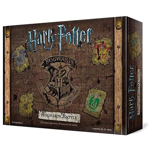 USAopoly Harry Potter Hogwarts Battle, Juego de Mesa Cooperativo, De 2 a 4 Jugadores, Español | Ya disponible en tu tienda friki favorita! En mundofriki.es!