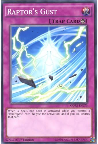 Amazon Co Jp 遊戯王 英語版 ラプターズ ガスト Core En070 Clash Of Rebellions 1st Editio ホビー 通販