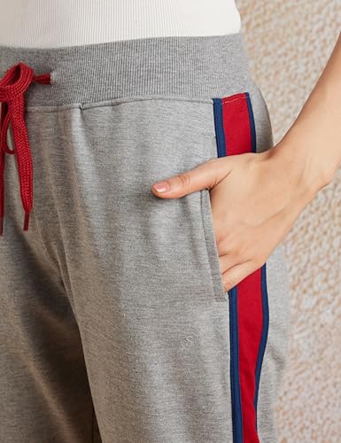 Image of Amazon Brand - Symbol Women Ankle Lenght Regular Fit All-Season Jogger Track Pant (Available in Plus Sizes)