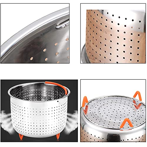 WDDY-Cesta-de-Vapor-Acero-Inoxidable-Cesta-de-Coccion-al-Vapor-Cesta-de-Vapor-para-Arroz-con-Mango-de-Silicona-para-Cocinas-Restaurantes-Panecillos-al-Vapor-Maiz-Pescado WDDY-Cesta-de-Vapor-Acero-Inoxidable-Cesta-de-Coccion-al-Vapor-Cesta-de-Vapor-para-Arroz-con-Mango-de-Silicona-para-Cocinas-Restaurantes-Panecillos-al-Vapor-Maiz-Pescado
