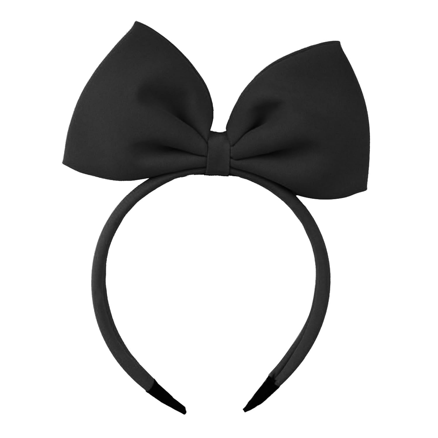 Hair Band Bow Headbands Headdress for Women and Girls, Perfect Hair Accessories for Party and Cosplay (Black)