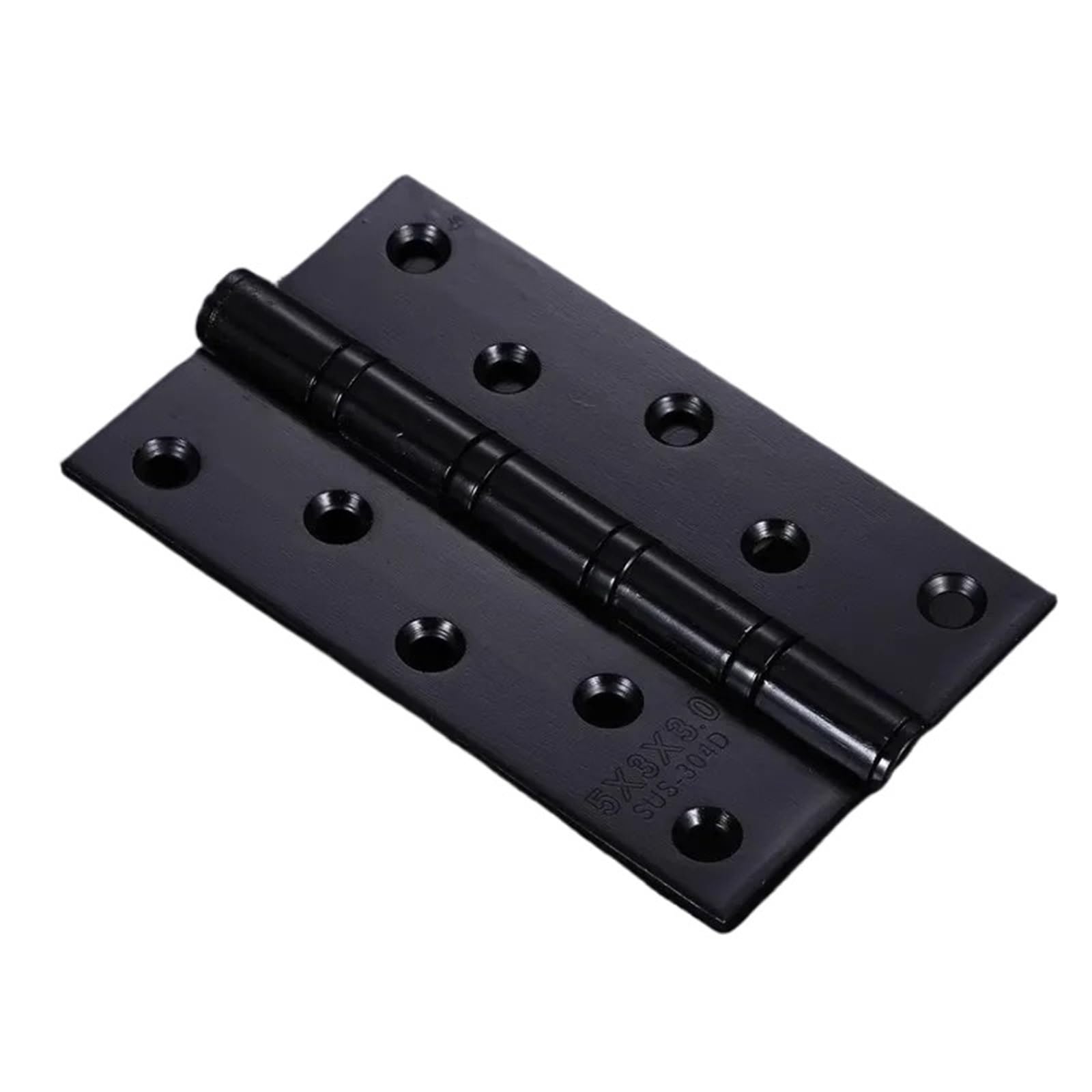 Kdhcvkz Black 2Pcs 5 * 3Inch Stainless Steel Hinge For Folding Doors(Black)