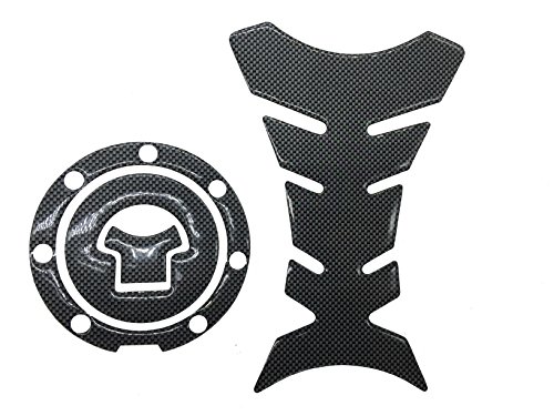 Carbon Look Firber Motor Gas Cap Tank Pad Sticker for Honda Cbr600 954 1000cb F4I F5
