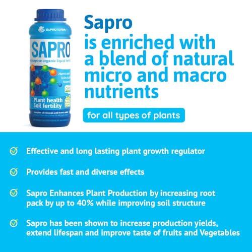Fertilizante Líquido Orgánico SAPROTERRA 500 ml miniatura 4