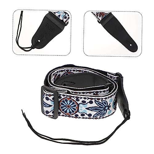 FAVOMOTO 1Pc Brodé Sangle De Guitare Lanières En Cuir Classique Sangles De Guitare Pour Sacs À Main Sangle De Guitare Classique Cou De Guitare Bandoulière Ceinture Brodé Courroie De Cou - Les Beatles, Paul McCartney, John Lennon, RIngo Starr, George Harrison FAVOMOTO 1Pc Brodé Sangle De Guitare Lanières En Cuir Classique Sangles De Guitare Pour Sacs À Main Sangle De Guitare Classique Cou De Guitare Bandoulière Ceinture Brodé Courroie De Cou – Image 5