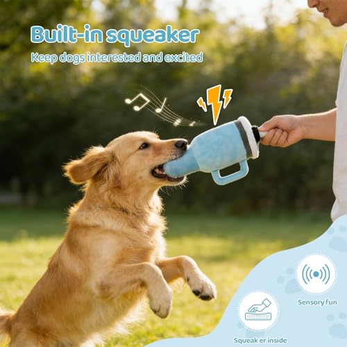 Juguete Mordible Sonoro Felpa para Perros Pequeños Mediano miniatura 5