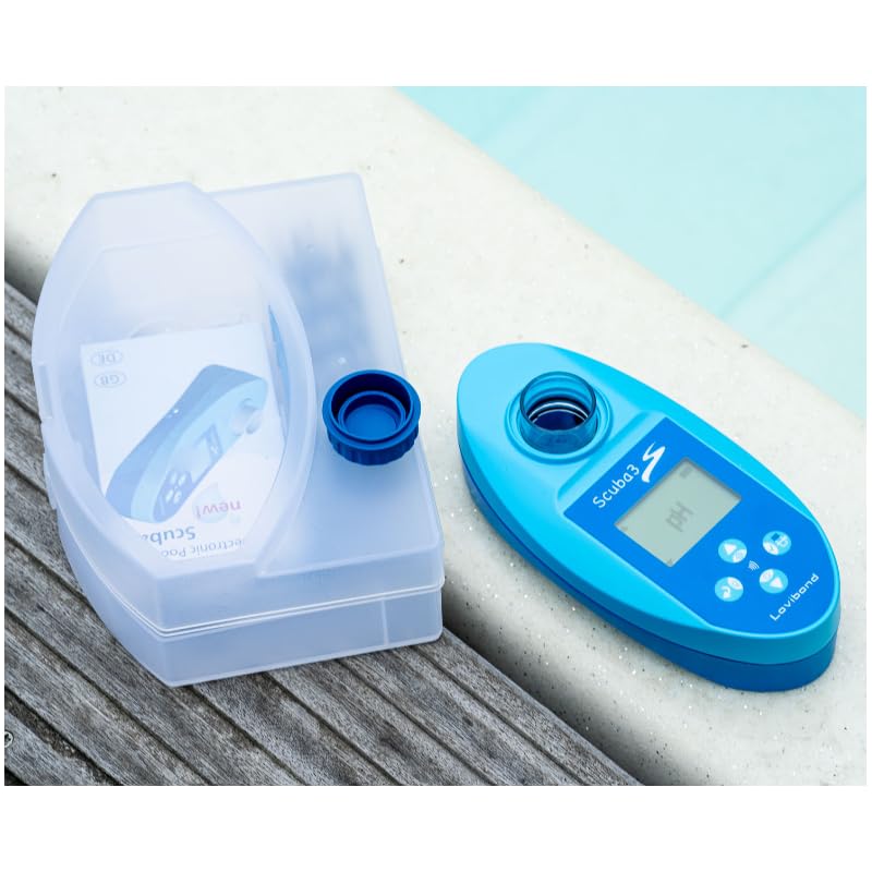 Lovibond Scuba 3S Testeur électronique intelligent pour piscine et jacuzzi Nouveau design et fonctionnalité 11 tests Résultats de mesure plus rapides, écran plus grand, transmission de données sans