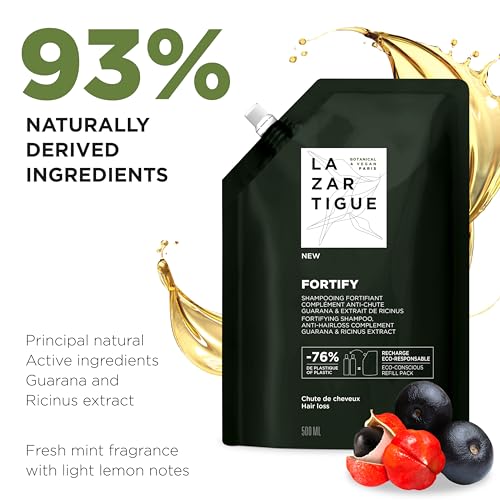 LAZARTIGUE FORTIFY Sulfate-Free Anti-Hair Loss Shampoo - Image 3