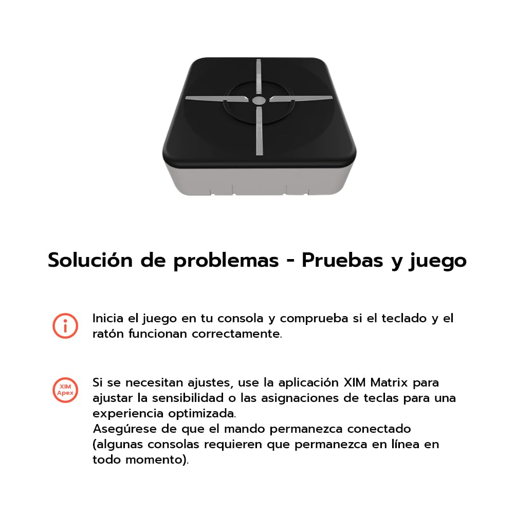 XIM Matrix Adaptador Multientrada para Teclado y Ratón, Convertidor de Puerto para PS5, Xbox Series X/S, Xbox One, PS4 y PC