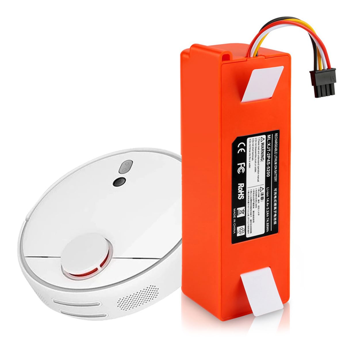 14,4 V Lithium-Ionen-Akku Mit Großer Kapazität – 2600 Bis 6500 MAh, Ersatzakku Für Kehrmaschine, Staubsauger & Co.