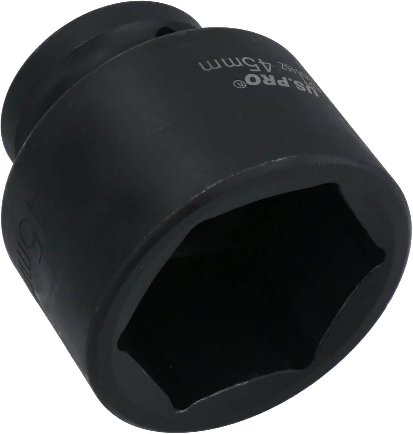 3/4" Drive 45mm Shallow Metric MM Impact Impacted Socket 6 Sided Single Hex