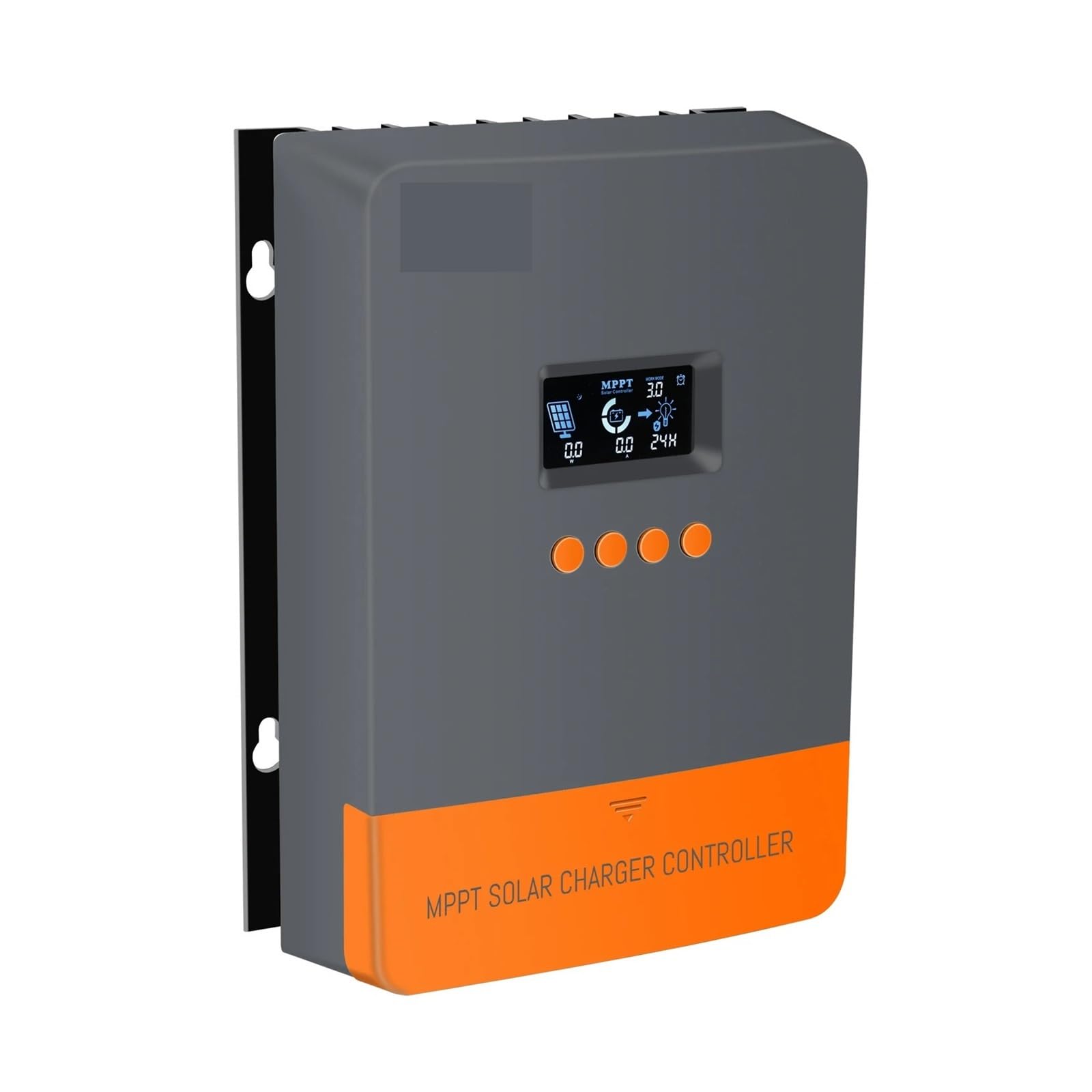 Laderegler, MPPT 60A Solarladeregler 12V 24V 36V 48V Schwarzlichtregler Max. PV-Eingang 160VDC Unterstützt 0-Schicht-Bildschirm
