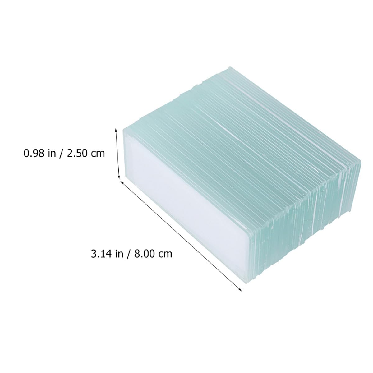 Vetrini Microscopio 450 Pezzi Vetro, Accessori per Microscopio Ottico | Coprioggetto per Laboratori, Kit di Vetrini per Microscopio, Accessori e Ricambio Festa Scuola Decor