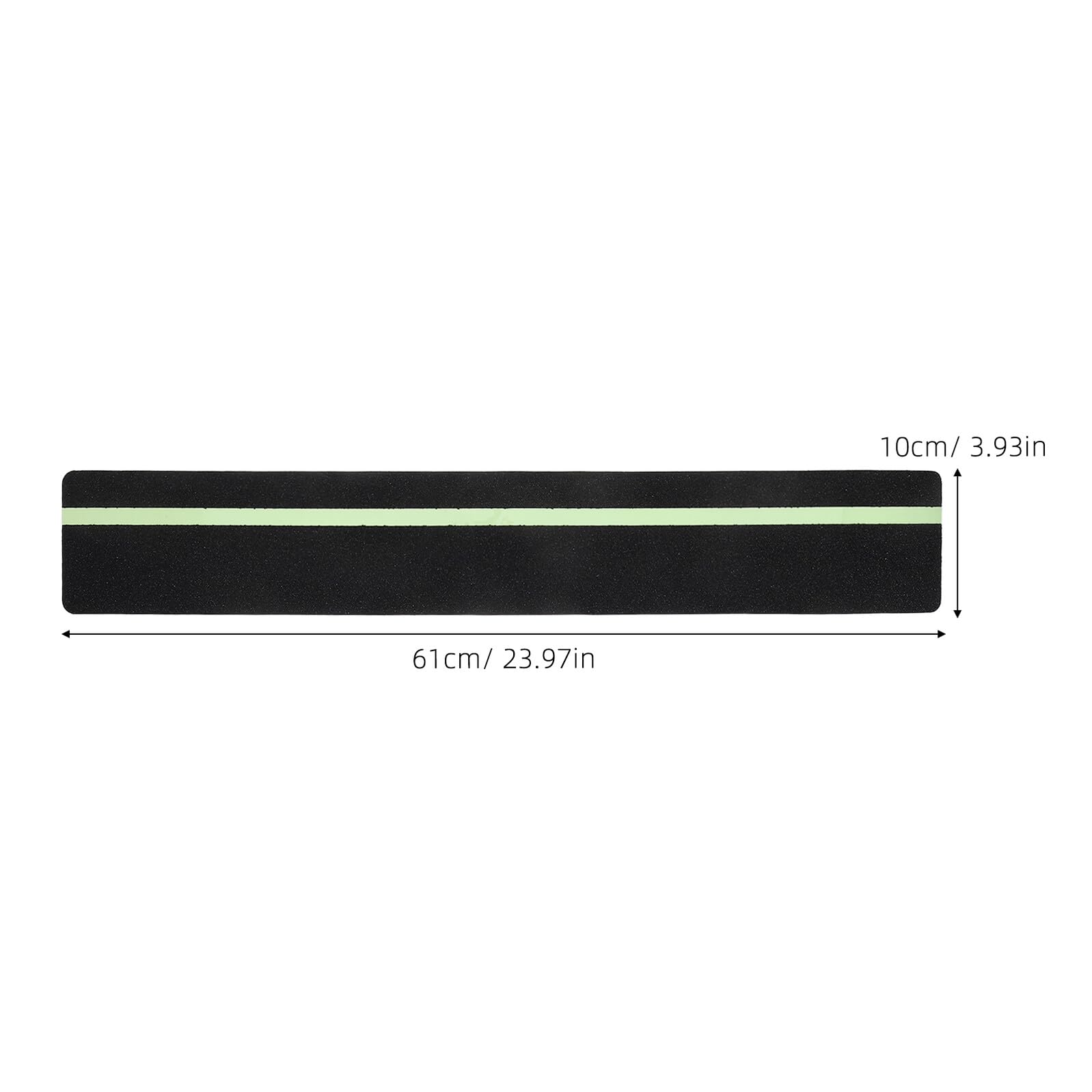 Nastro Antiscivolo per Gradini in Pet 61x10 Cm 15 Pezzi