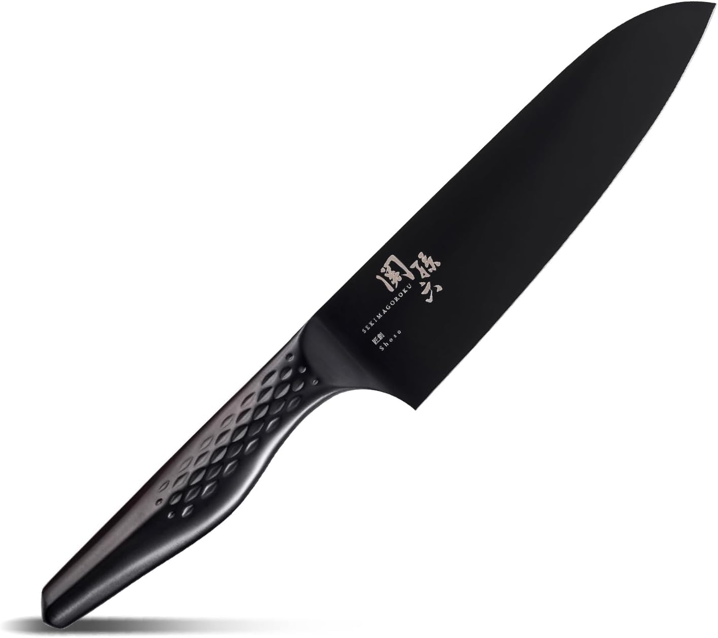 Amazon.co.jp: KAI Seki Magoroku Takumi-tsukuri Jet Black Santoku