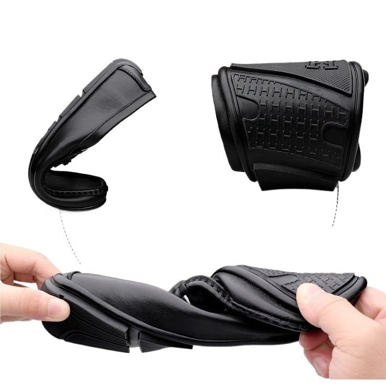 Party Loafers for Mens Pu Leather Tuxedo Classic Solid Color Prom Wedding Non Slip Rubber Sole Low Top Casual Slip On3