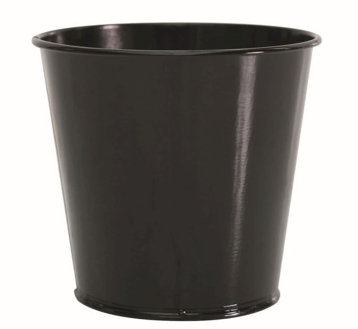 2.75 x 2.36 in. Black Painted Metal Bucket