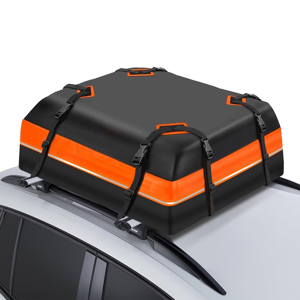 WPJOLOAAX Car Rooftop Cargo Bag, for MG MG3SW MG7 MGTF Roof Top Luggage Carrier Waterproof Roof Box Storage Rack Travel Storage Bag Case Organizer