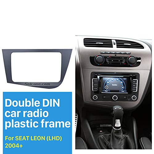 BEESCLOVER Marco 2DIN Radio estéreo para Coche para 2005-2011 Seat Leon Unidad...